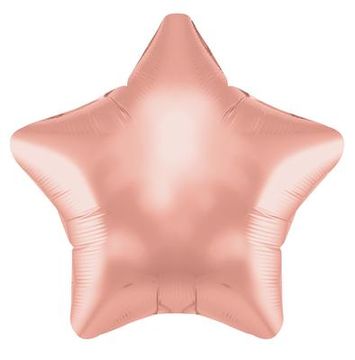 Rose Gold Star Unpackaged - Foil Balloons